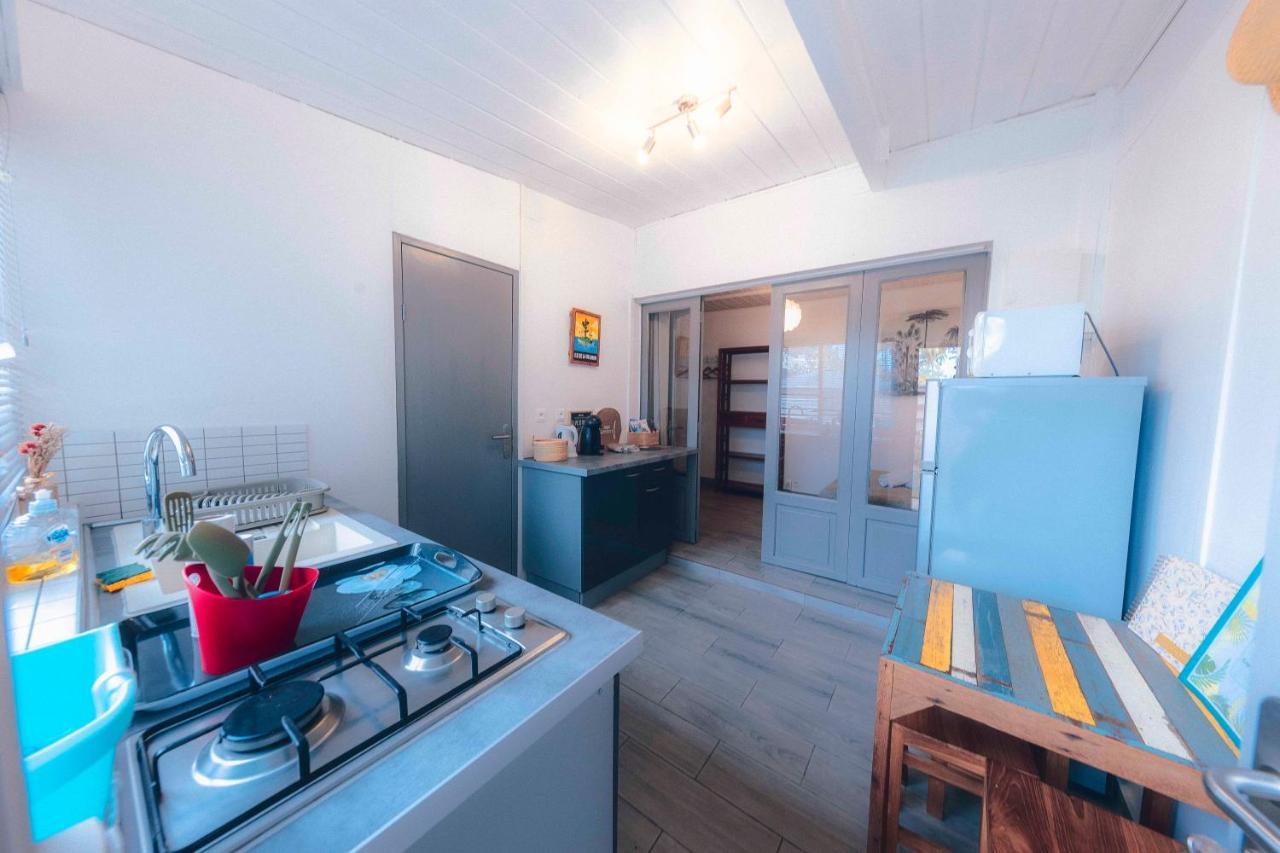 Studio CASSIA en RDJ proche lagon de l'Ermitage Saint-Gilles Les Bains Extérieur photo