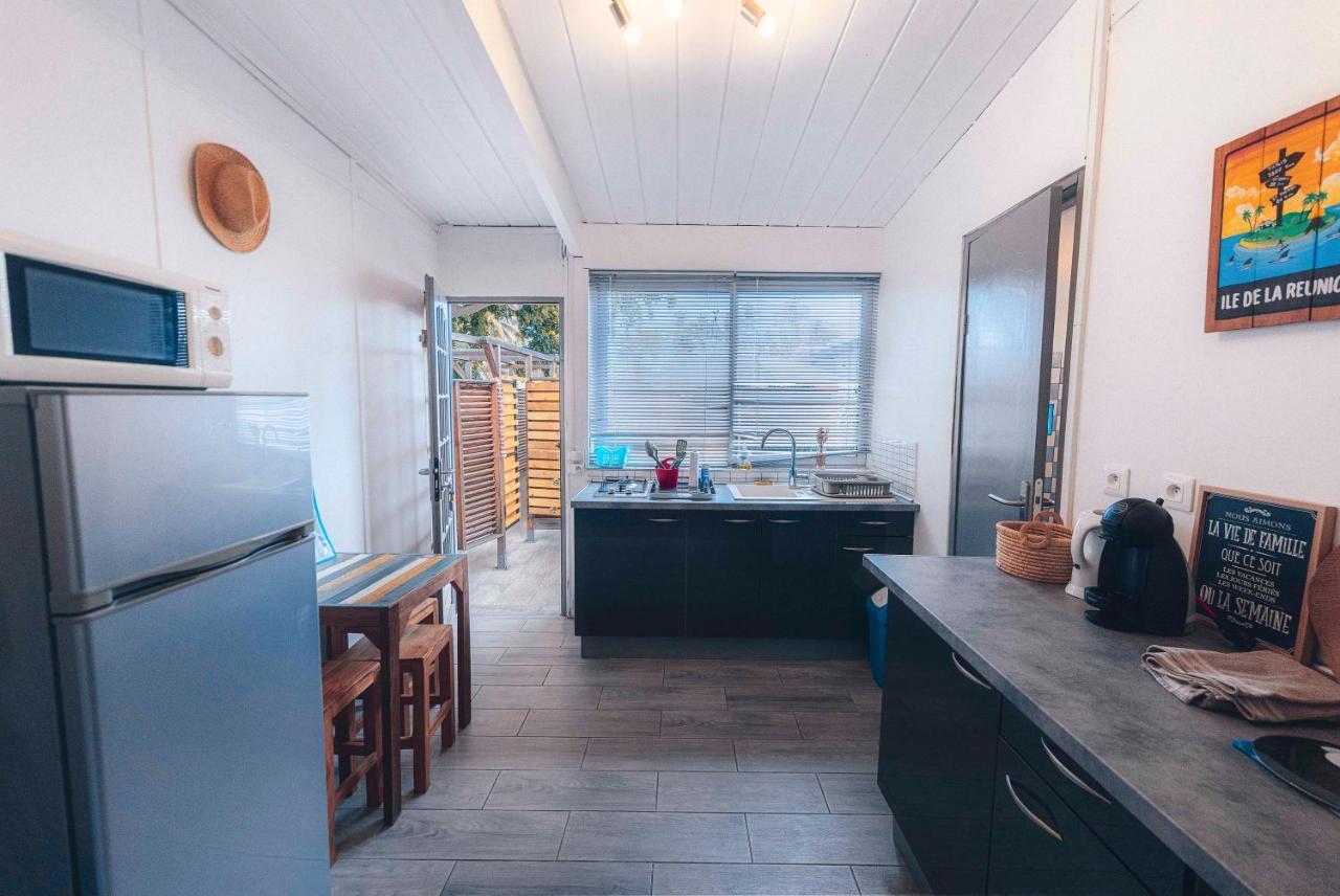 Studio CASSIA en RDJ proche lagon de l'Ermitage Saint-Gilles Les Bains Extérieur photo